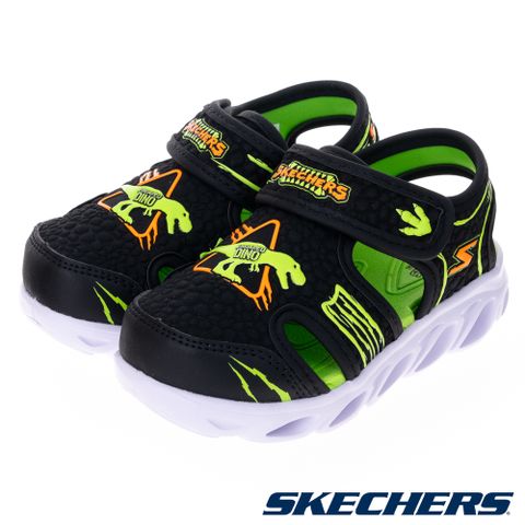 SKECHERS 童鞋 男嬰童涼拖鞋系列 HYPNO-SPLASH - 400612NBKLM