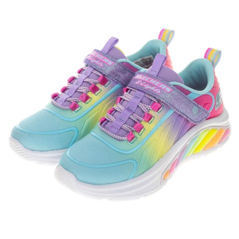 SKECHERS 童鞋 女童系列燈鞋 RAINBOW CRUISERS - 303721LLVMT