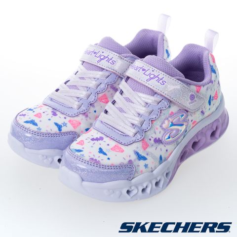 SKECHERS 童鞋 女童系列燈鞋 FLUTTER HEART LIGHTS - DC - 319509LLVMT