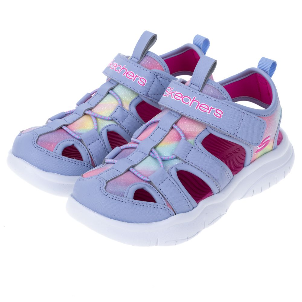 SKECHERS 童鞋 女童涼拖鞋系列 FLEX SPLASH - 303276LLVHP