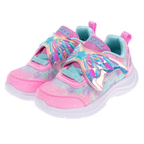 SKECHERS 童鞋 女嬰童系列燈鞋 GLIMMER KICKS - 303260NPKTQ