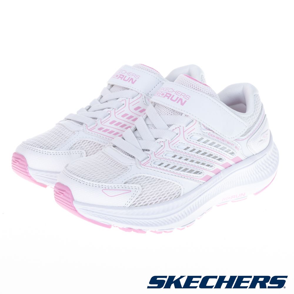 SKECHERS 童鞋 女童系列 GO RUN CONSISTENT 2.0 - 319058LWHT