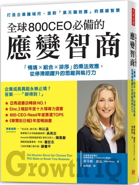 全球800CEO必備的應變智商：「情境×組合×排序」的乘法效應，從停滯期躍升的思維與執行力