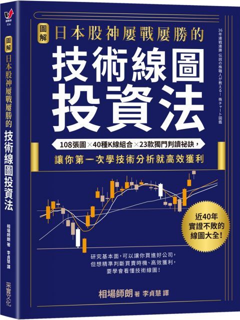 （圖解）日本股神屢戰屢勝的技術線圖投資法：108張圖╳40種K線組合╳23款獨門判讀祕訣，讓你第一次學技術分析就高效獲利