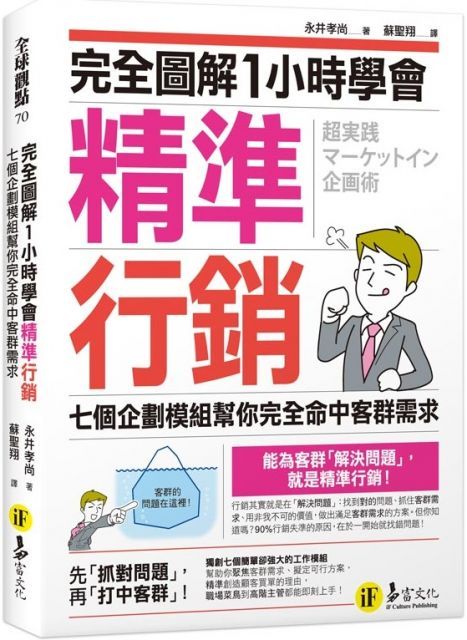  完全圖解1小時學會精準行銷七個企劃模組幫你完全命中客群需求