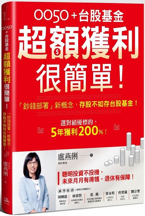 0050＋台股基金超額獲利很簡單！「鈔錢部署」新概念，存股不如存台股基金！