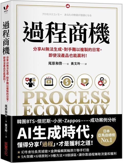 過程商機分享AI無法生成對手難以複製的日常即使沒產品也能嬴利