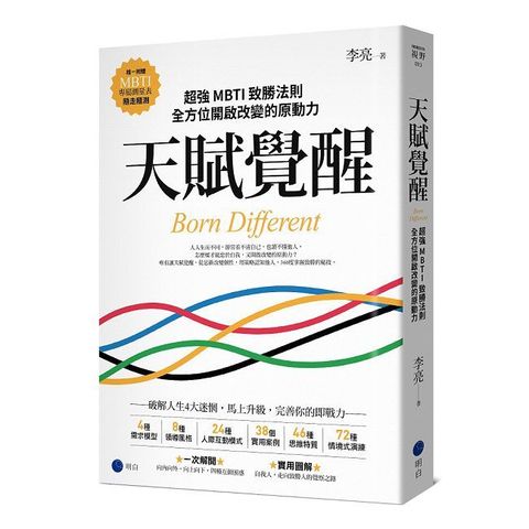 天賦覺醒：超強MBTI致勝法則，全方位開啟改變的原動力【唯一附贈「MBTI專屬測量表」，隨走隨測！】