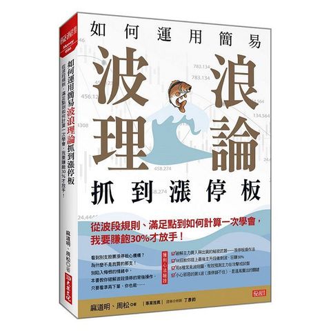 如何運用簡易波浪理論抓到漲停板：從波段規則、滿足點到如何計算一次學會，我要賺飽30%才放手！