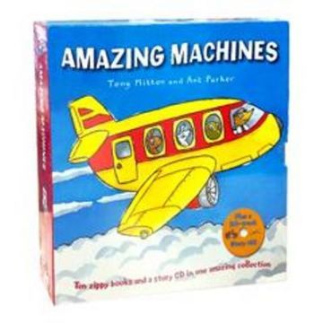 Amazing Machines （10 Books+1CD）神奇的機器套書（盒裝10書＋1CD）（外文書）