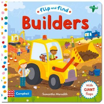  Builders（Flip and Find）小小建築師（厚頁書）（外文書）