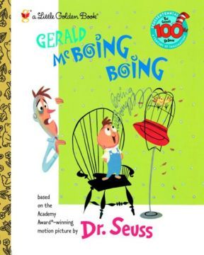 Gerald McBoing Boing (Little Golden Book)  淘氣蹦蹦•小金書系列（外文書）(精裝)