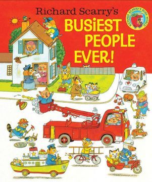 Richard Scarrys Busiest People Ever!超級大忙人（外文書）