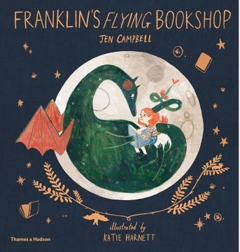  Franklins Flying Bookshop  富蘭克林的飛天書店（外文書）(精裝)