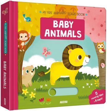 My First Animated Board Book: Baby Animals  我的第一本動物寶寶推推書（外文書）