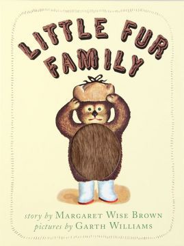  Little Fur Family Board Book  毛茸茸家族（厚頁書）（外文書）