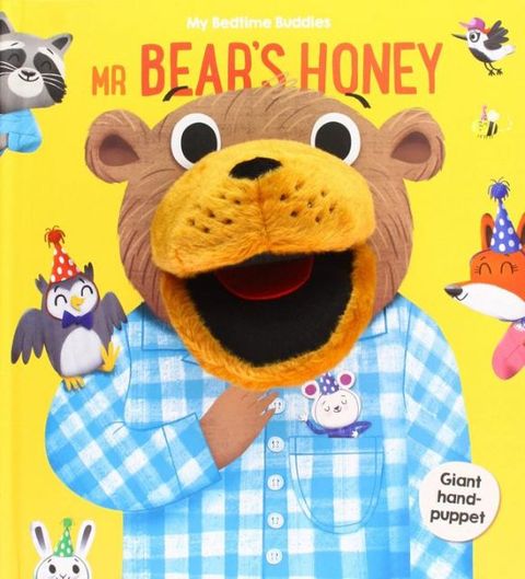 Mr. Bears honey  熊先生的蜂蜜（手偶書）厚頁書（外文書）