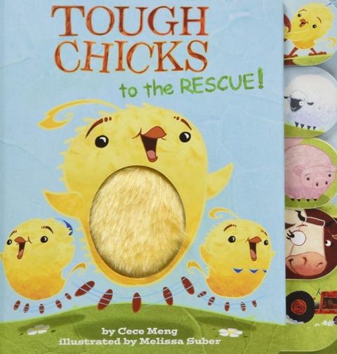 Tough Chicks to the Rescue!  小雞特工拯救任務（觸摸書）厚頁書（外文書）