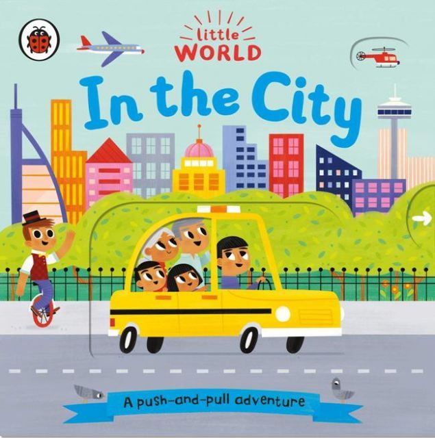  Little World: In the City  小小世界：一起來遊城市（厚頁書）（外文書）