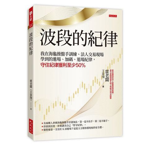 波段的紀律：我在海龜操盤手訓練、法人交易現場學到的進場、加碼、退場紀律，守住紀律獲利至少50％