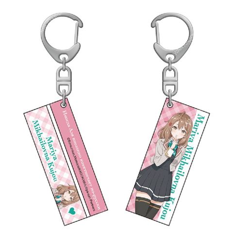 不時輕聲地以俄語遮羞的鄰座艾莉同學（動畫）明信片立架鑰匙圈 B