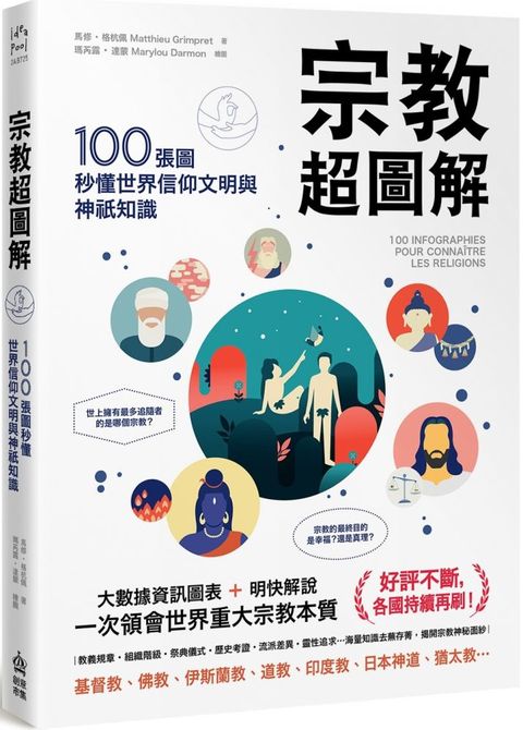 宗教超圖解：100張圖秒懂世界信仰文明與神祇知識