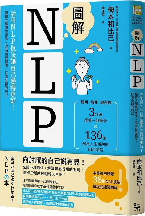 圖解NLP：活用NLP技法讓自己變得更好！扭轉大腦慣性思考，突破自我框架，打造全新的自己