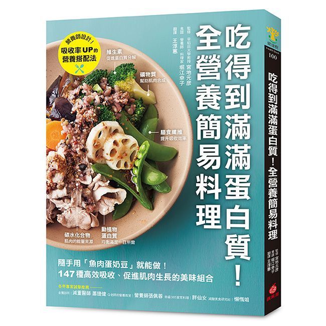  吃得到滿滿蛋白質！全營養簡易料理