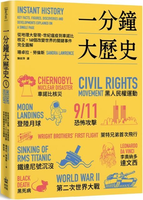  一分鐘大歷史：從地理大發現、世紀瘟疫到車諾比核災，160個改變世界的關鍵事件完全圖解