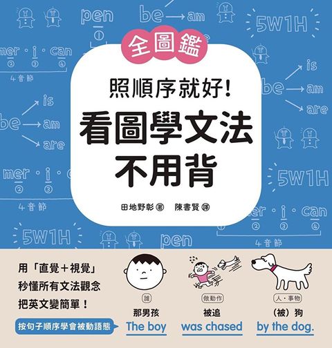 【全圖鑑】照順序就好！看圖學文法不用背（讀墨電子書）