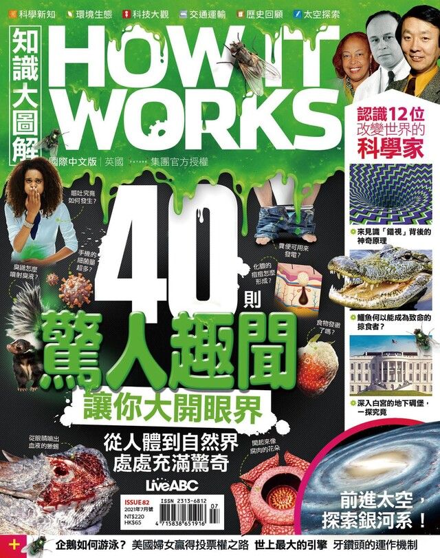  HOW IT WORKS知識大圖解國際中文版 07月號/2021 第82期（讀墨電子書）