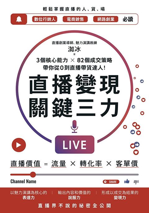 直播變現關鍵三力