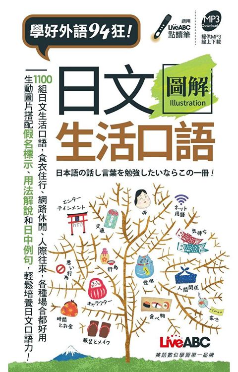 日文圖解生活口語讀墨電子書