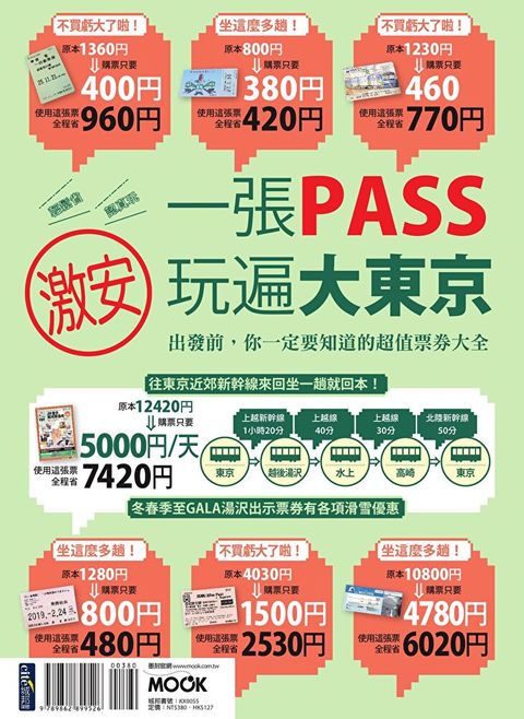 一張PASS玩遍大東京讀墨電子書