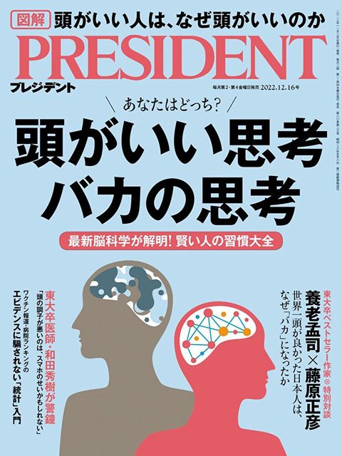 PRESIDENT 2022年12.16號 【日文版】