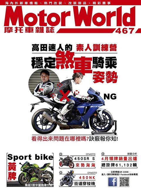 摩托車雜誌Motorworld 06月號/2024 第467期（讀墨電子書）