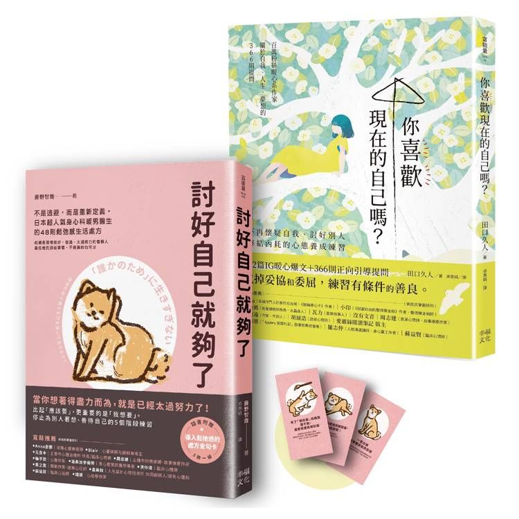  這樣的你，已經很好！療癒自我套書：《討好自己就夠了》＋《你喜歡現在的自己嗎？》