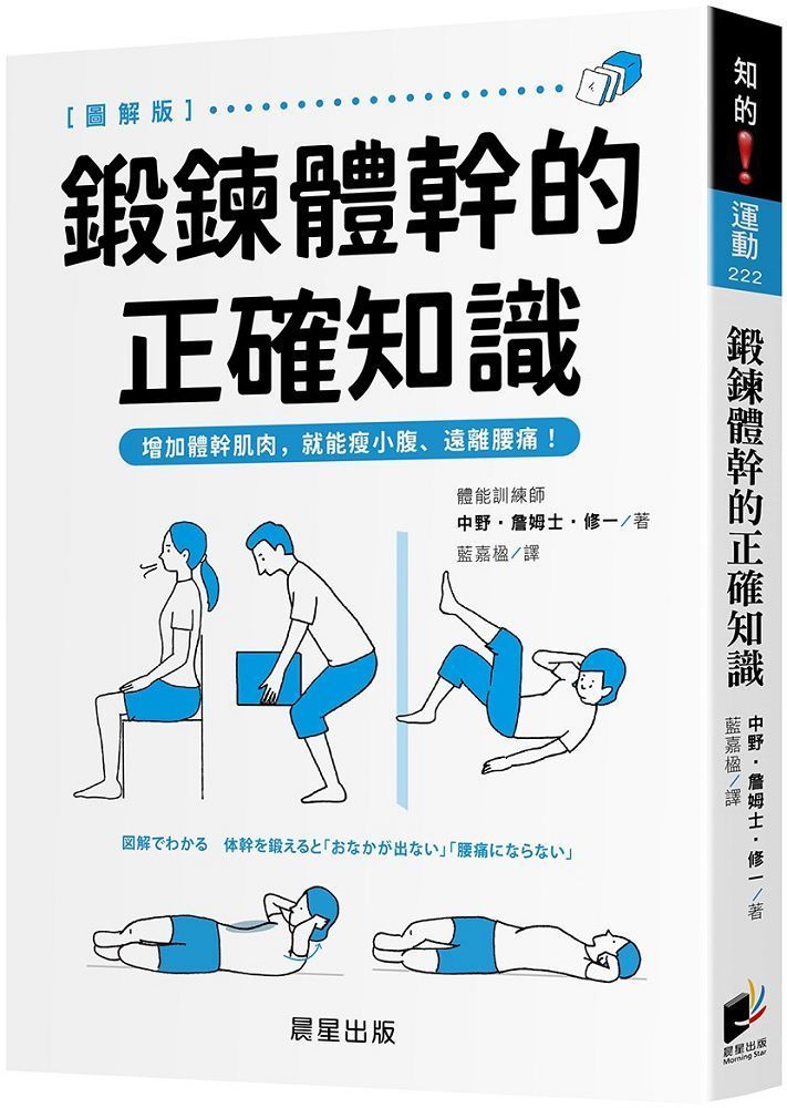  鍛鍊體幹的正確知識：增加體幹肌肉，就能瘦小腹、遠離腰痛！