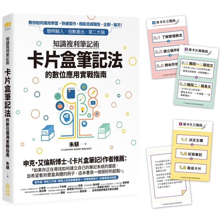  知識複利筆記術：卡片盒筆記法的數位應用實戰指南