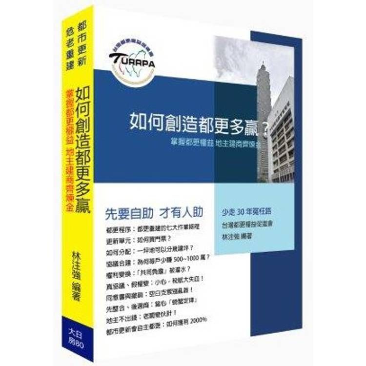  如何創造都更多贏？掌握都更權益.地主建商齊鍊金！