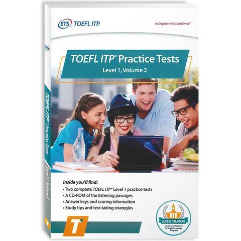 TOEFL ITP Practice Tests Level 1，Volume 2