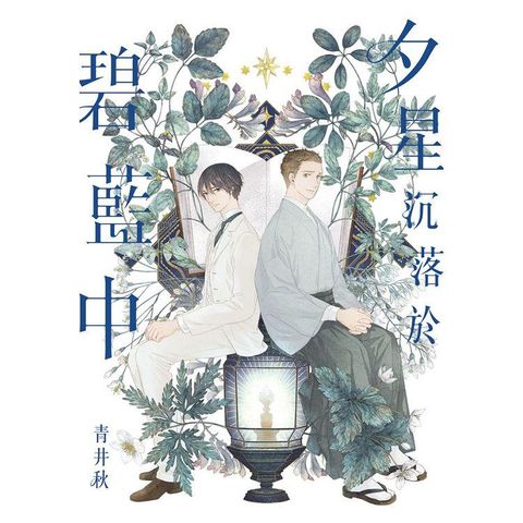 夕星沉落於碧藍中－全
