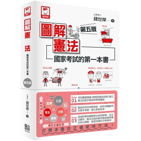 圖解憲法：國家考試的第一本書(第五版)