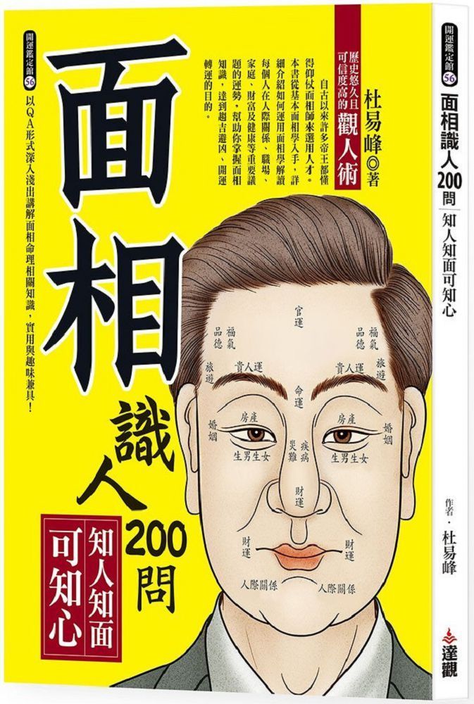  面相識人200問：知人知面可知心