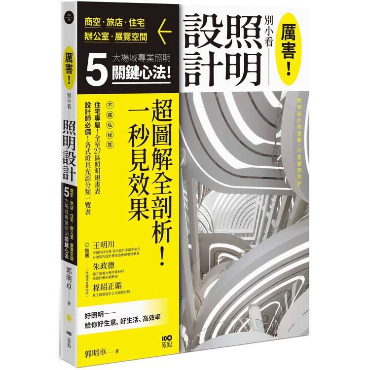  厲害！別小看照明設計：商空、旅店、住宅、辦公室、展示空間，5大場域照明關鍵心法