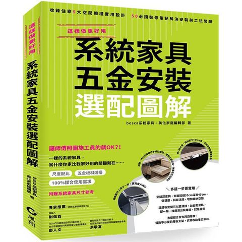 系統家具五金安裝選配圖解