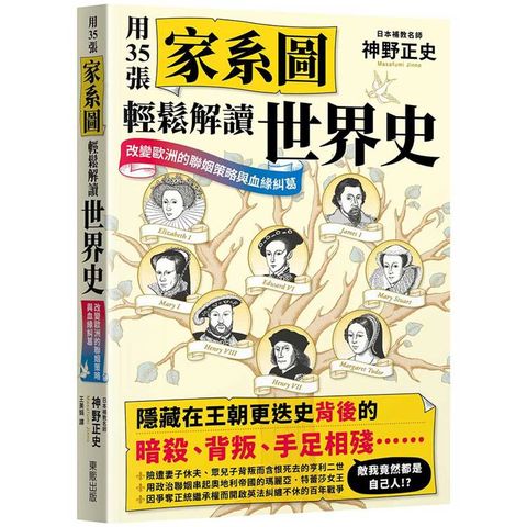 用35張家系圖輕鬆解讀世界史：改變歐洲的聯姻策略與血緣糾葛