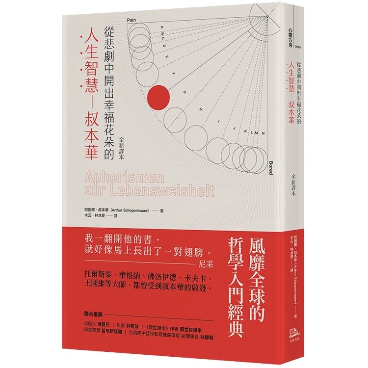  從悲劇中開出幸福花朵的人生智慧：叔本華（全新譯本）