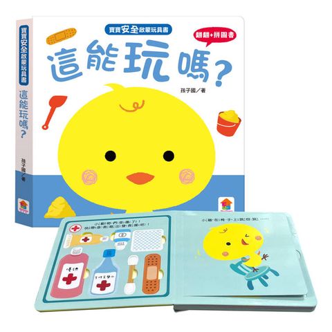 寶寶安全啟蒙玩具書：這能玩嗎？