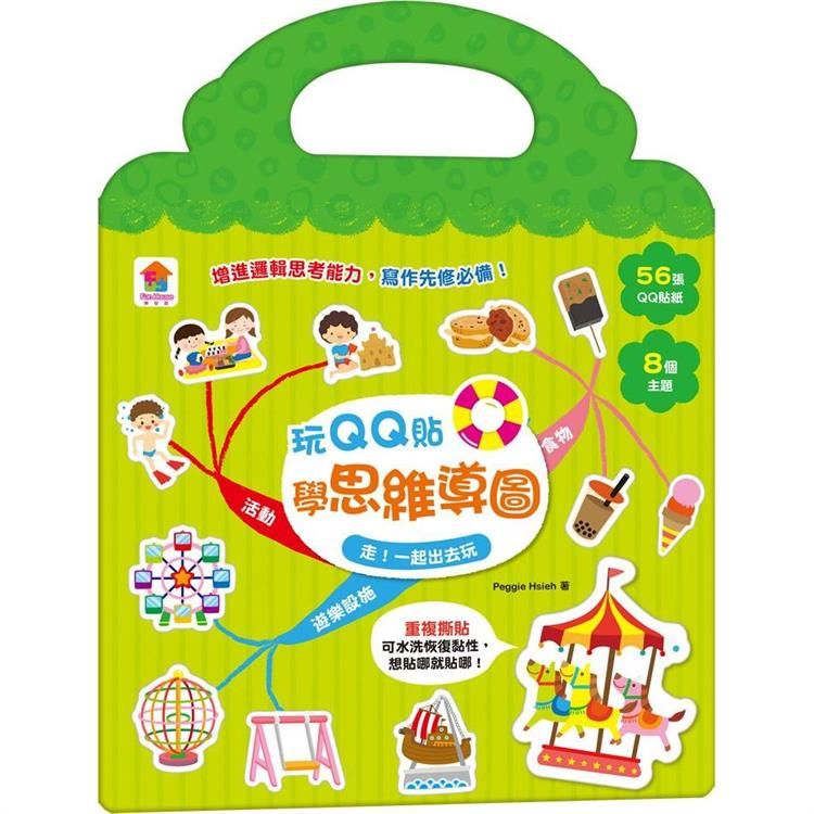  玩QQ貼學思維導圖：走！一起出去玩